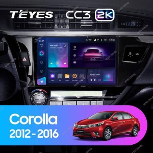 Штатная магнитола Teyes CC3 2K 3/32 Toyota Corolla (2012-2016) Тип-A