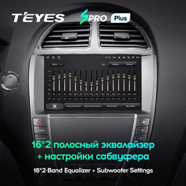 Штатная магнитола Teyes SPRO Plus 6/128 Lexus ES350 5 XV40 (2006-2012) (АB) Тип-B