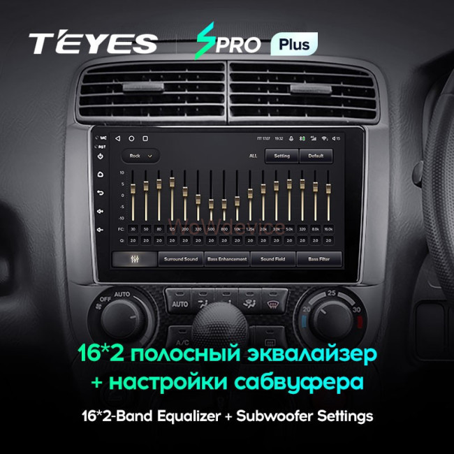 Штатная магнитола Teyes SPRO Plus 3/32 Honda Stream 1 (2000-2006)