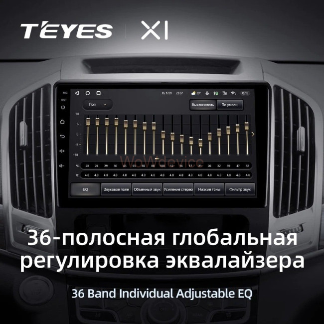 Штатная магнитола Teyes X1 4G 2/32 Haval H9 (2014-2020)