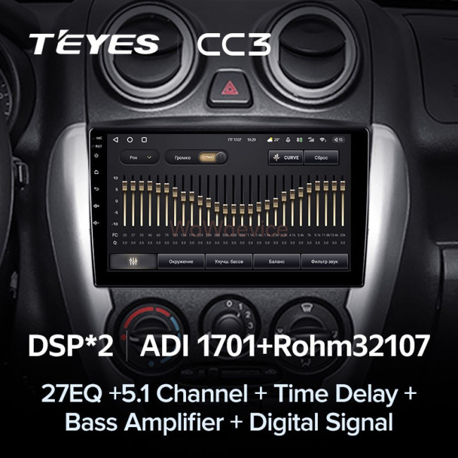 Штатная магнитола Teyes CC3 6/128 LADA Granta Sport 2011-2018 Тип-B Штатная магнитола Teyes CC3 6/128 LADA Granta Sport 2011-2018 Тип-B