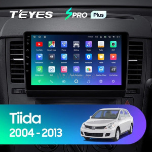 Штатная магнитола Teyes SPRO Plus 4/64 Nissan Tiida C11 (2004-2013) F2