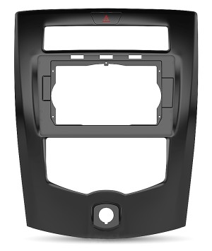 Рамка магнитолы 10.2" (цв.Черный) для NISSAN Livina 2013+