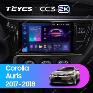 Штатная магнитола Teyes CC3 2K 3/32 Toyota Corolla (2017-2018) Тип-A