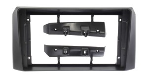 Рамка магнитолы 9.0" (цв.Черный) для UAZ Patriot, Profi 2017+