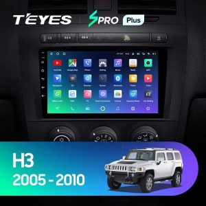 Штатная магнитола Teyes SPRO Plus 4/32 Hummer H3 1 (2005-2010)