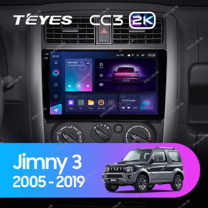 Штатная магнитола Teyes CC3 2K 4/64 Suzuki Jimny 3 (2005-2019)