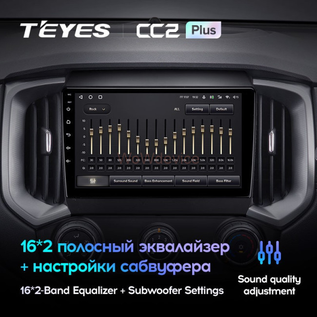 Штатная магнитола Teyes CC2L Plus 2/32 Chevrolet TrailBlazer (2017-2019)
