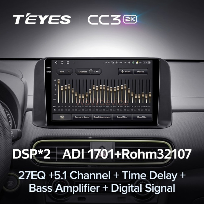 Штатная магнитола Teyes CC3 2K 4/32 Hyundai Encino (2018-2019) Штатная магнитола Teyes CC3 2K 4/32 Hyundai Encino (2018-2019)