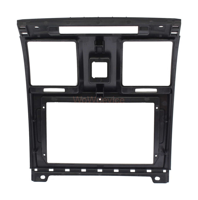 Рамка магнитолы 9.0" (цв.Серый) для UAZ Patriot 2012-2016