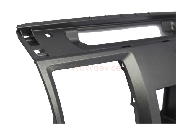 Рамка магнитолы 9.0" (цв.Серый) для UAZ Patriot 2012-2016