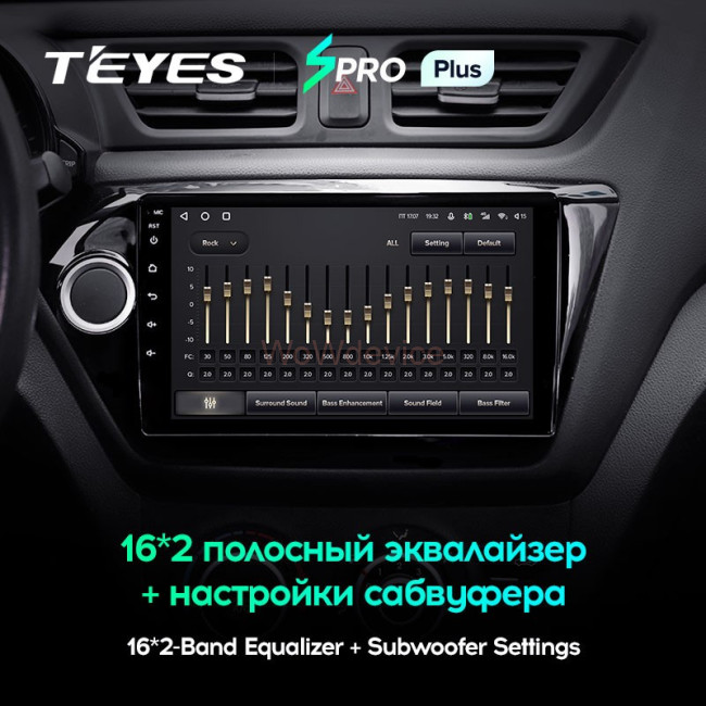 Штатная магнитола Teyes SPRO Plus 6/128 Kia RIO 3 (2011-2016)