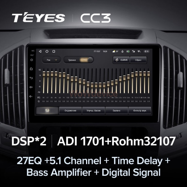 Штатная магнитола Teyes CC3 360 6/128 Haval H9 (2014-2020)