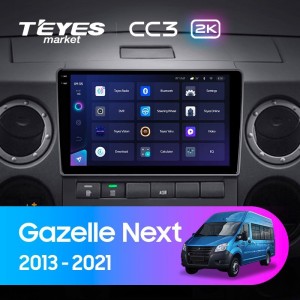 Штатная магнитола Teyes CC3 2K 3/32 GAZ Gazelle Next (2013-2021) F3