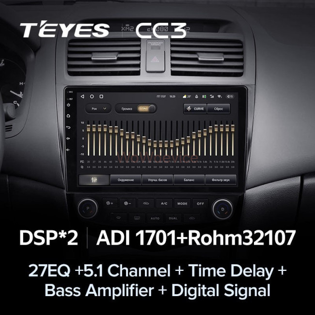 Штатная магнитола Teyes CC3 360 6/128 Honda Accord 7 (2005-2008) Штатная магнитола Teyes CC3 360 6/128 Honda Accord 7 (2005-2008)