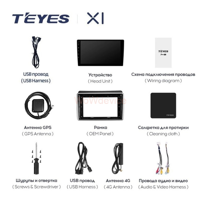 Штатная магнитола Teyes X1 4G 2/32 Kia Sorento 2 II XM (2012-2021) F2 Штатная магнитола Teyes X1 4G 2/32 Kia Sorento 2 II XM (2012-2021) F2