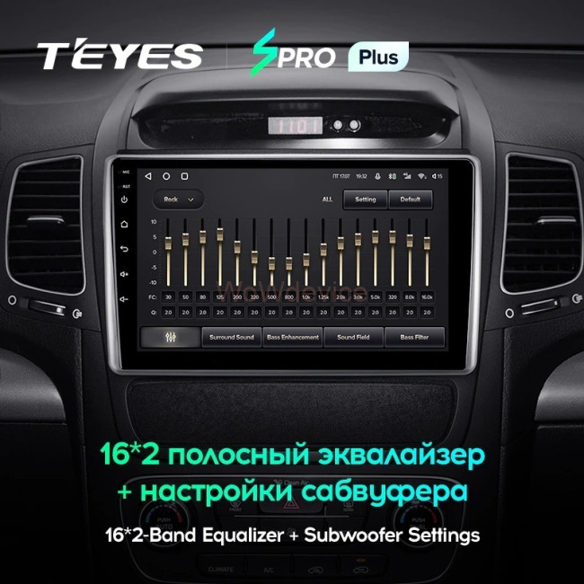 Штатная магнитола Teyes SPRO Plus 6/128 Kia Sorento 2 II XM (2012-2021) F2 Штатная магнитола Teyes SPRO Plus 6/128 Kia Sorento 2 II XM (2012-2021) F2