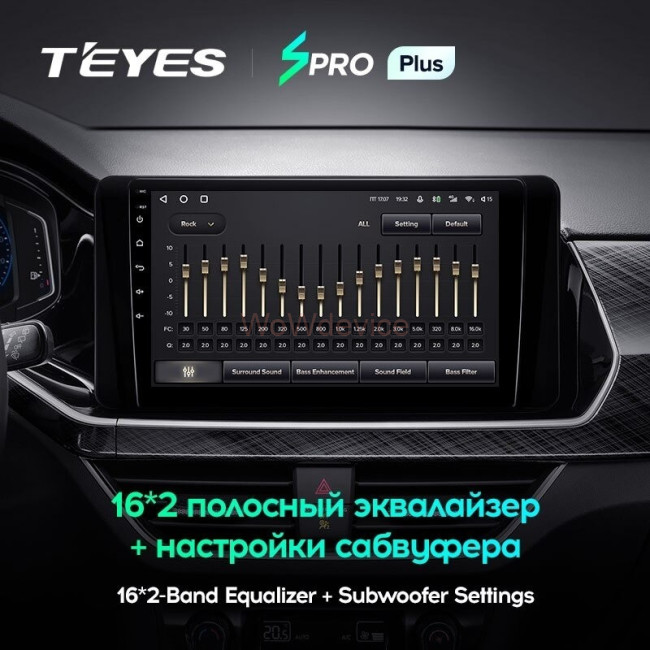Штатная магнитола Teyes SPRO Plus 4/64 Volkswagen Polo Mk6 (2020-2022) F3