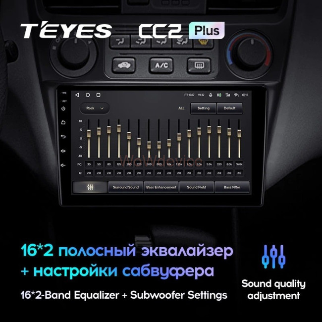Штатная магнитола Teyes CC2 Plus 6/128 Honda Accord 6 (1997-2002) Штатная магнитола Teyes CC2 Plus 6/128 Honda Accord 6 (1997-2002)