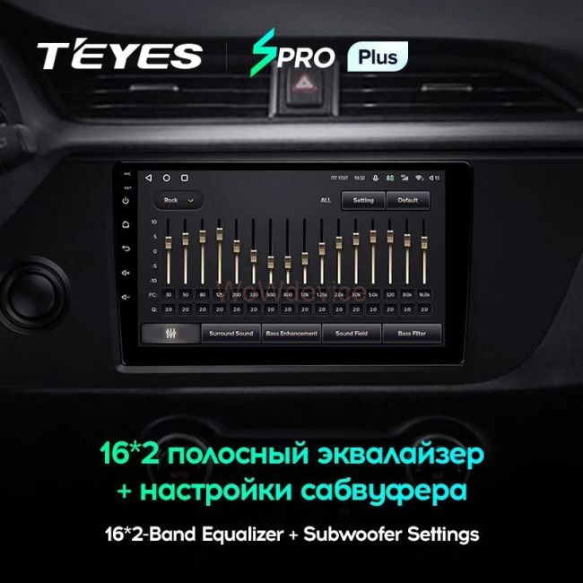 Штатная магнитола Teyes SPRO Plus 6/128 Kia Rio 4 IV FB (2020-2021)