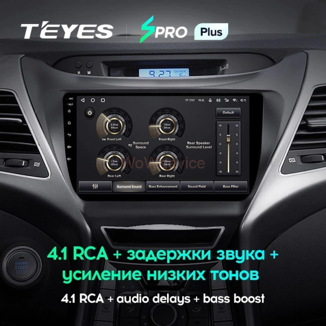 Штатная магнитола Teyes SPRO Plus 4/64 Hyundai Elantra 5 JK GD MD UD (2010-2016) F2 Штатная магнитола Teyes SPRO Plus 4/64 Hyundai Elantra 5 JK GD MD UD (2010-2016) F2