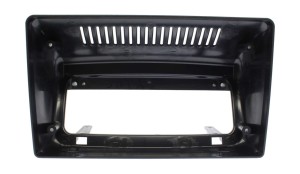 Рамка магнитолы 9.0" (цв.Черный) для TOYOTA Yaris, Echo, Vitz 1999-2005 Верхнее крепление