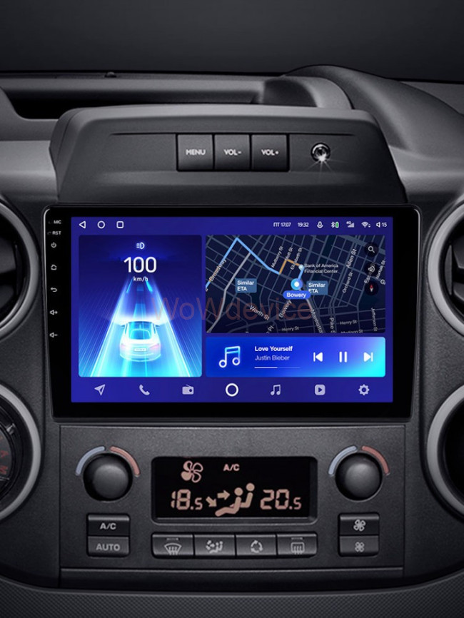 Штатная магнитола Teyes CC2 Plus 4/64 Citroen Berlingo 2 B9 (2008-2019)