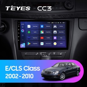 Штатная магнитола Teyes CC3 3/32 Mercedes Benz E-Class S211 W211 CLS-Class C219 (2002-2010)