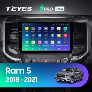 Штатная магнитола Teyes SPRO Plus 4/64 Dodge Ram 5 DT (2018-2021)