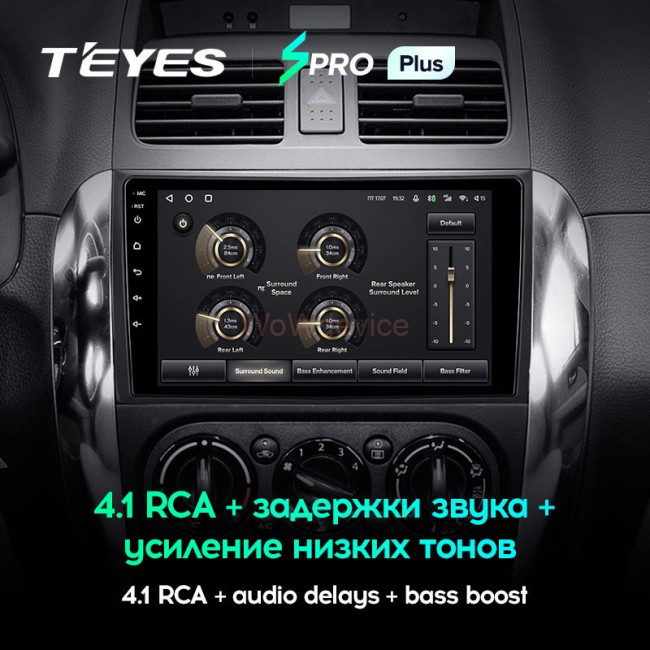 Штатная магнитола Teyes SPRO Plus 3/32 Suzuki SX4 1 (2006-2014)