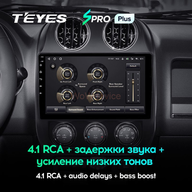 Штатная магнитола Teyes SPRO Plus 4/64 Jeep Compass 1 MK (2009-2015) Штатная магнитола Teyes SPRO Plus 4/64 Jeep Compass 1 MK (2009-2015)