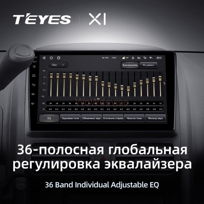 Штатная магнитола Teyes X1 4G 2/32 Honda CR-V 2 (2001-2006) Штатная магнитола Teyes X1 4G 2/32 Honda CR-V 2 (2001-2006)