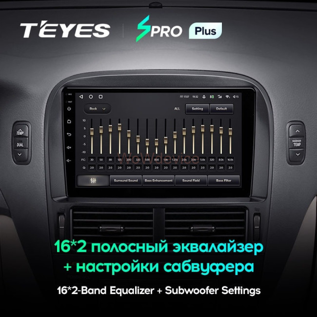 Штатная магнитола Teyes SPRO Plus 4/64 Toyota Celsior XF30 (2000-2006) F2 Штатная магнитола Teyes SPRO Plus 4/64 Toyota Celsior XF30 (2000-2006) F2