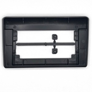 Рамка магнитолы 10.2" (цв.Черный) для MITSUBISHI Outlander 2003-2006; Airtrek 2001-2005
