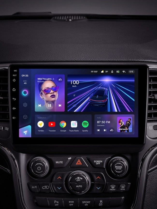 Штатная магнитола Teyes CC3 4/64 Jeep Grand Cherokee WK2 (2013-2020)