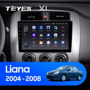 Штатная магнитола Teyes X1 4G 2/32 Suzuki Liana 1 (2004-2008)
