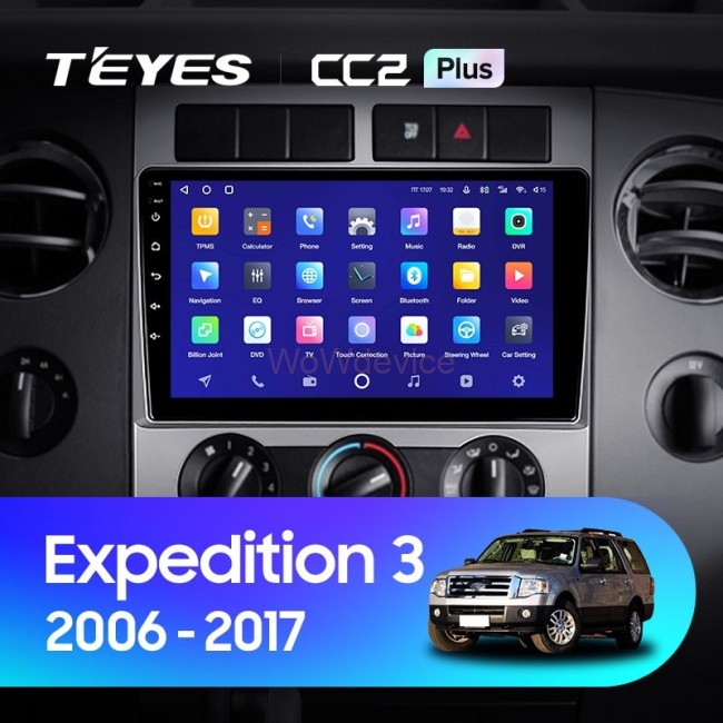 Штатная магнитола Teyes CC2 Plus 4/32 Ford Expedition 3 U3242 U3542 U324 U354 (2006-2017)