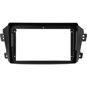 Рамка магнитолы 9.0" (цв.Серебро) для Geely Emgrand X7 1 GX7 EX7 2011-2019