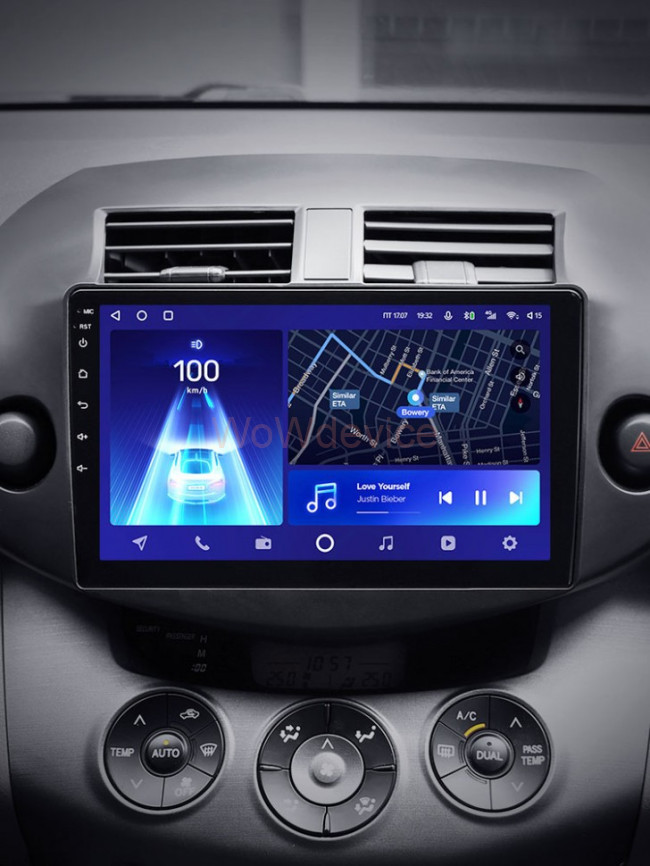 Штатная магнитола Teyes CC2 Plus 4/64 Toyota RAV4 3 XA30 (2005-2013) 10"