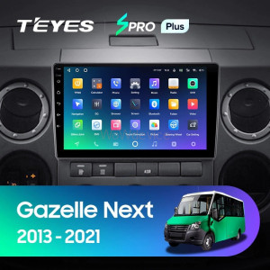 Штатная магнитола Teyes SPRO Plus 4/64 GAZ Gazelle Next (2013-2021) F3