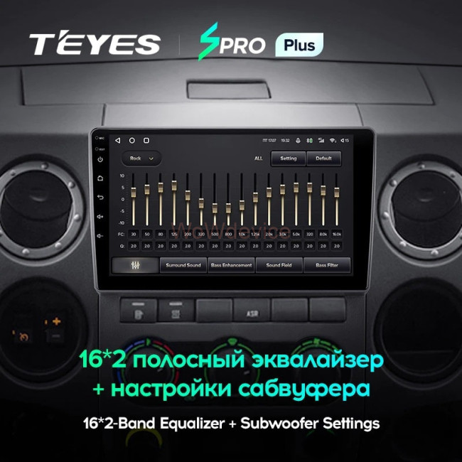 Штатная магнитола Teyes SPRO Plus 4/64 GAZ Gazelle Next (2013-2021) F3