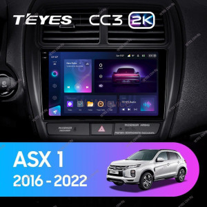 Штатная магнитола Teyes CC3 2K 360 6/128 Mitsubishi ASX (2016-2022) Тип-А
