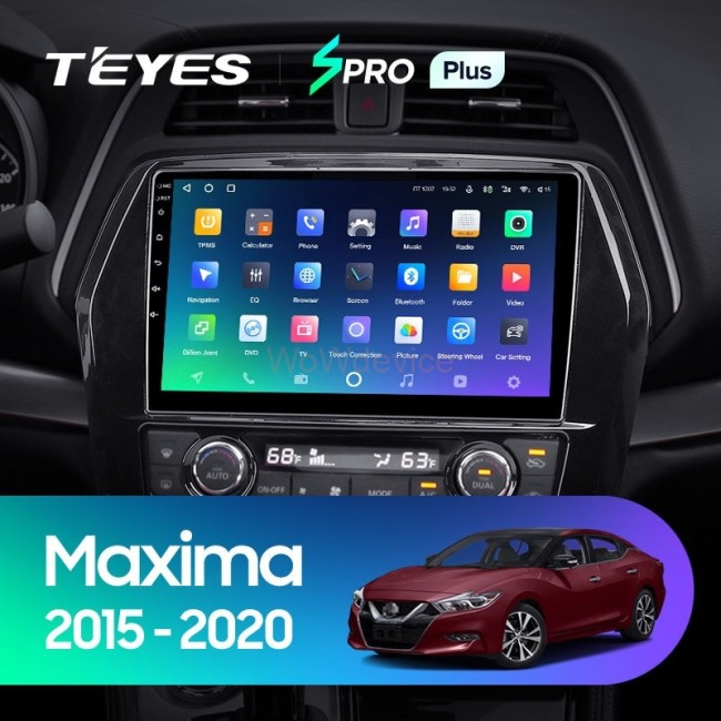 Штатная магнитола Teyes SPRO Plus 6/128 Nissan Maxima A36 (2015-2020)