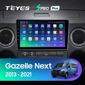 Штатная магнитола Teyes SPRO Plus 4/64 GAZ Gazelle Next (2013-2021) F1