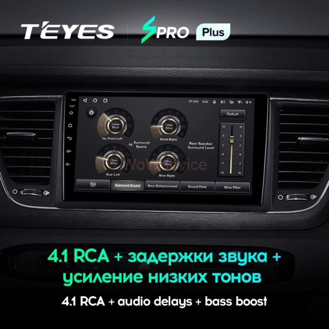Штатная магнитола Teyes SPRO Plus 3/32 Kia Carnival YP (2014-2020) Тип-А Штатная магнитола Teyes SPRO Plus 3/32 Kia Carnival YP (2014-2020) Тип-А