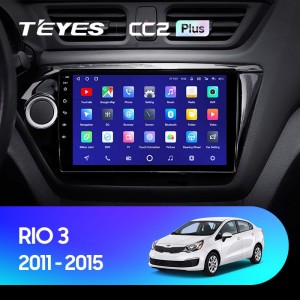 Штатная магнитола Teyes CC2 Plus 3/32 Kia RIO 3 (2011-2016)