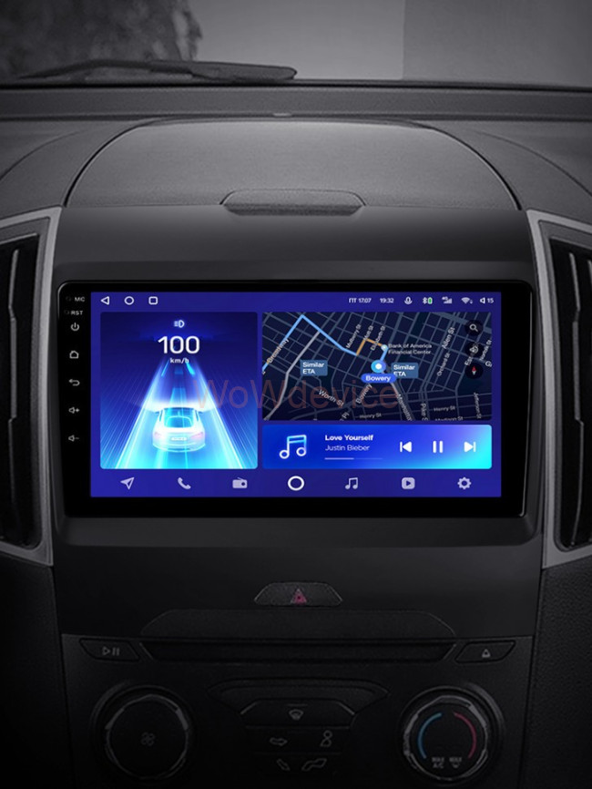 Штатная магнитола Teyes CC2 Plus 4/64 Ford Edge 2 (2015-2018) F1