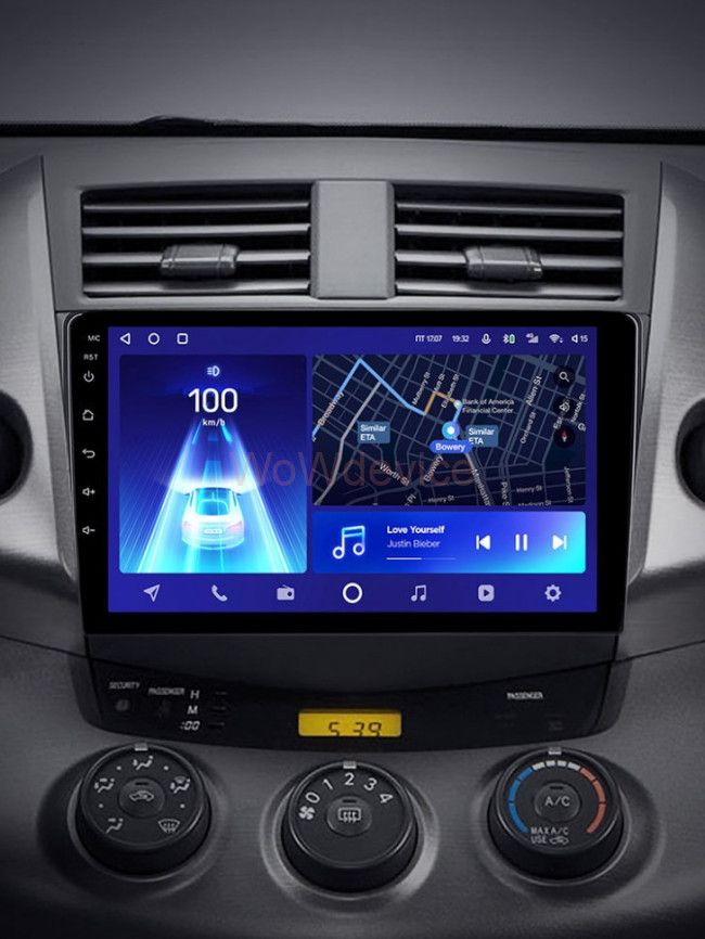 Штатная магнитола Teyes CC2 Plus 4/64 Toyota RAV4 3 XA30 (2005-2013) 9"