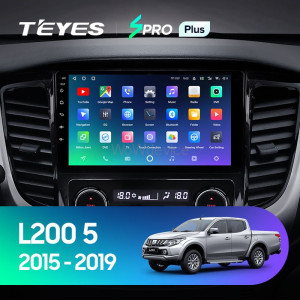 Штатная магнитола Teyes SPRO Plus 3/32 Mitsubishi L200 5 (2015-2019) климат контроль F2
