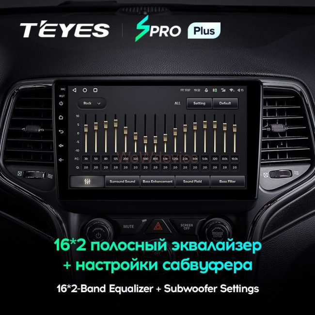 Штатная магнитола Teyes SPRO Plus 4/64 Jeep Grand Cherokee WK2 (2013-2020)